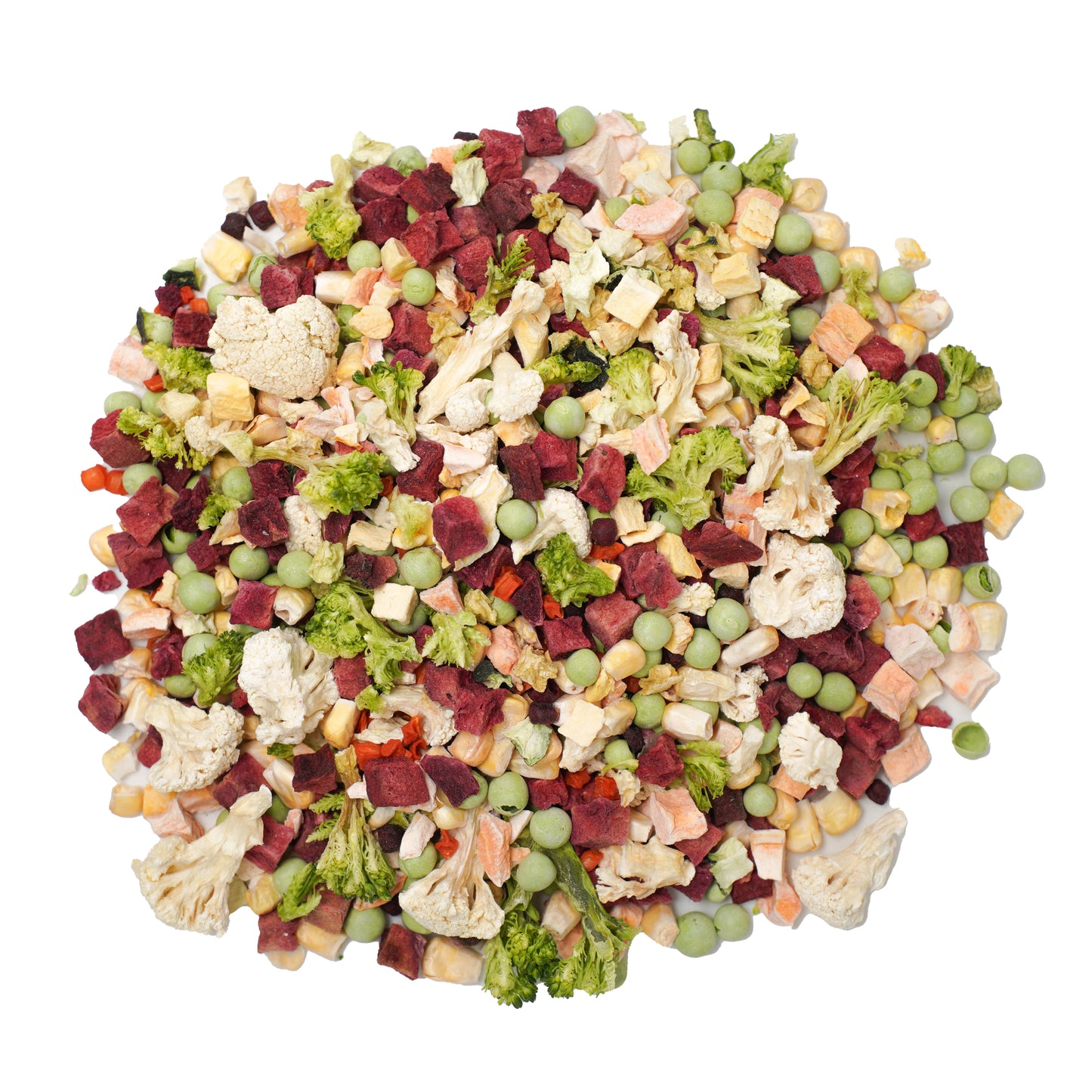 Very Veggie Chop Topper - Make your own parrot dry mix 100% freeze-dried vegetable mix