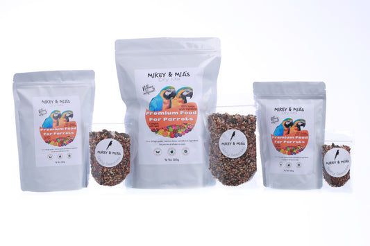 Mikey and Mia's Dry Mix Healthy Parrot Food