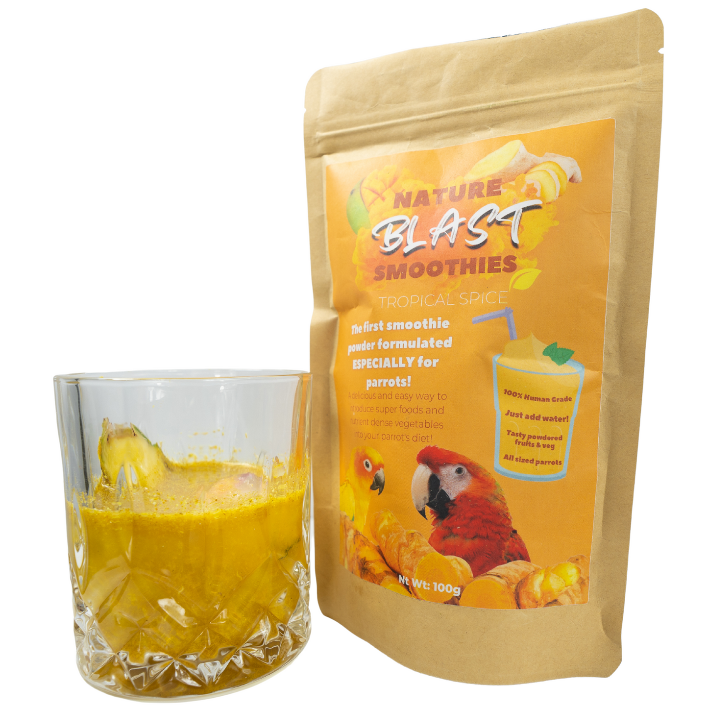 Tropical Spice - Nature Blast Parrot Smoothies