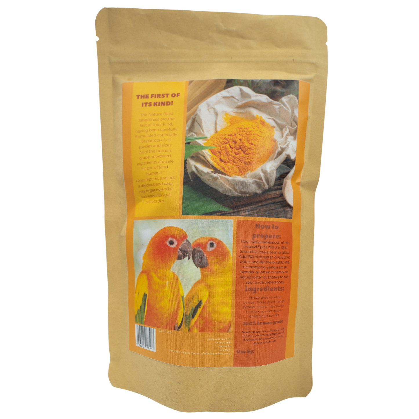 Tropical Spice - Nature Blast Parrot Smoothies