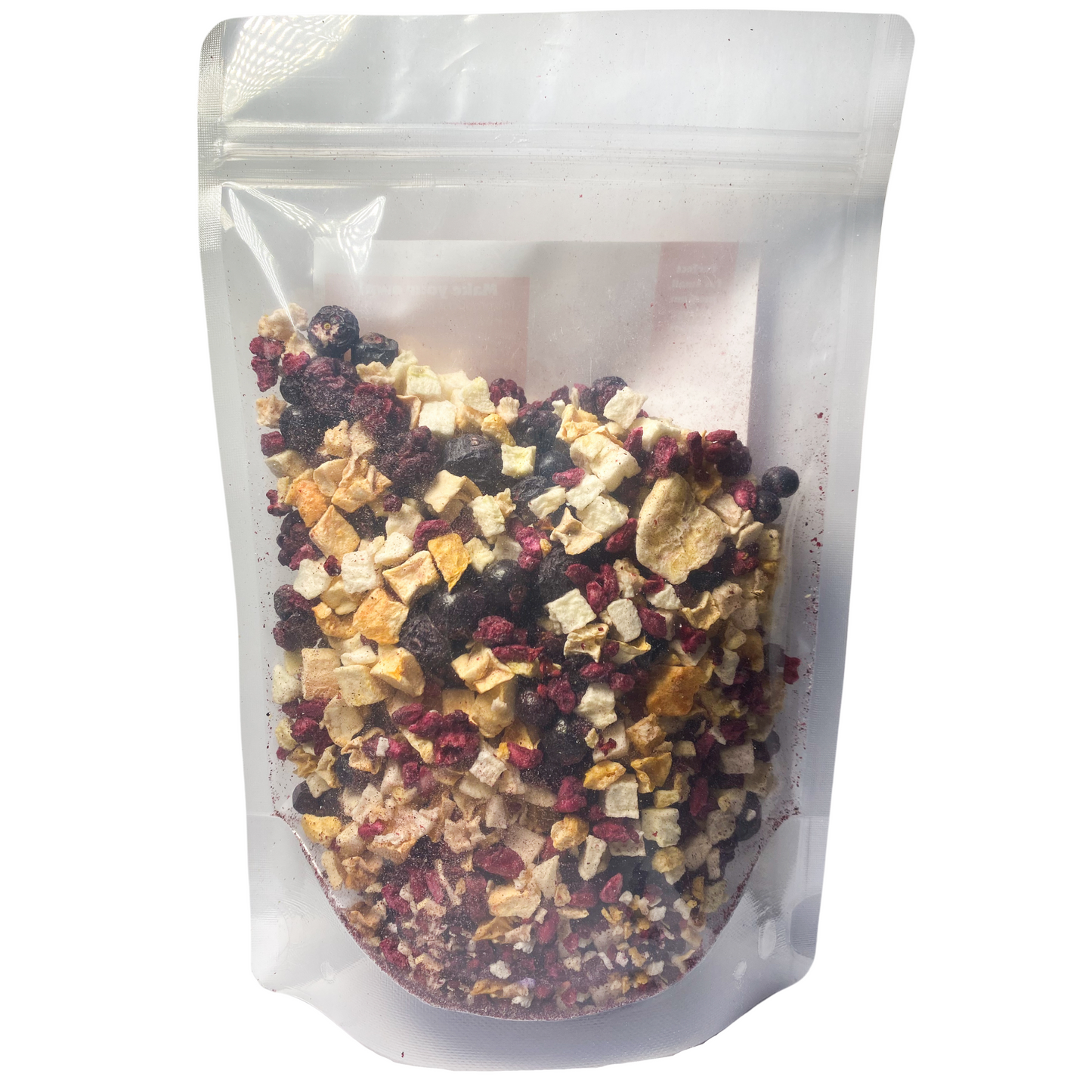 Fruity Flockers - Mixed freeze-dried fruit chop topper for parrots