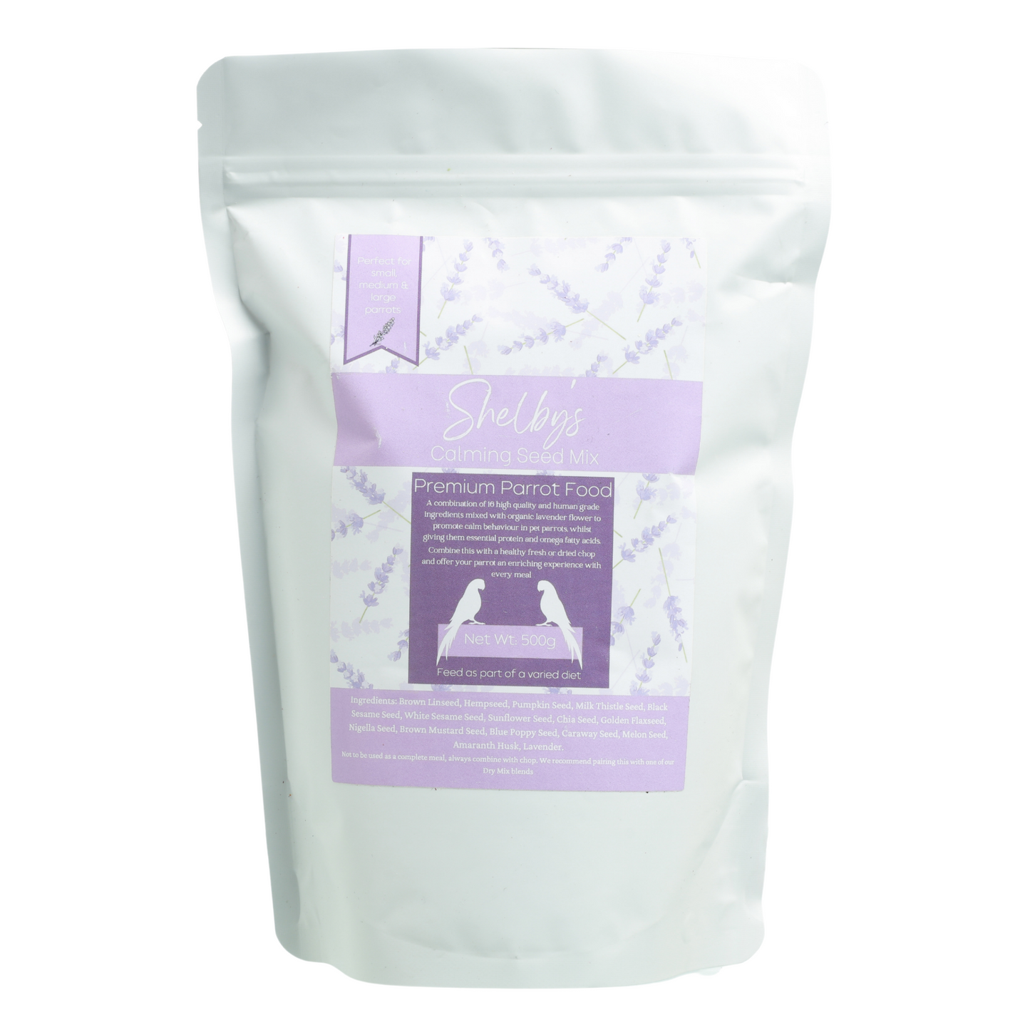Calming Seed Mix For Parrots - 500g