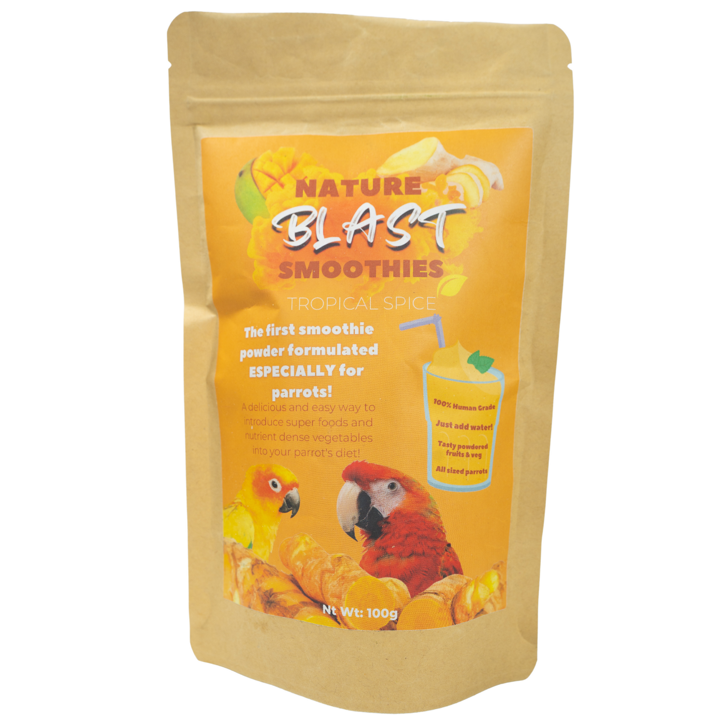 Tropical Spice - Nature Blast Parrot Smoothies