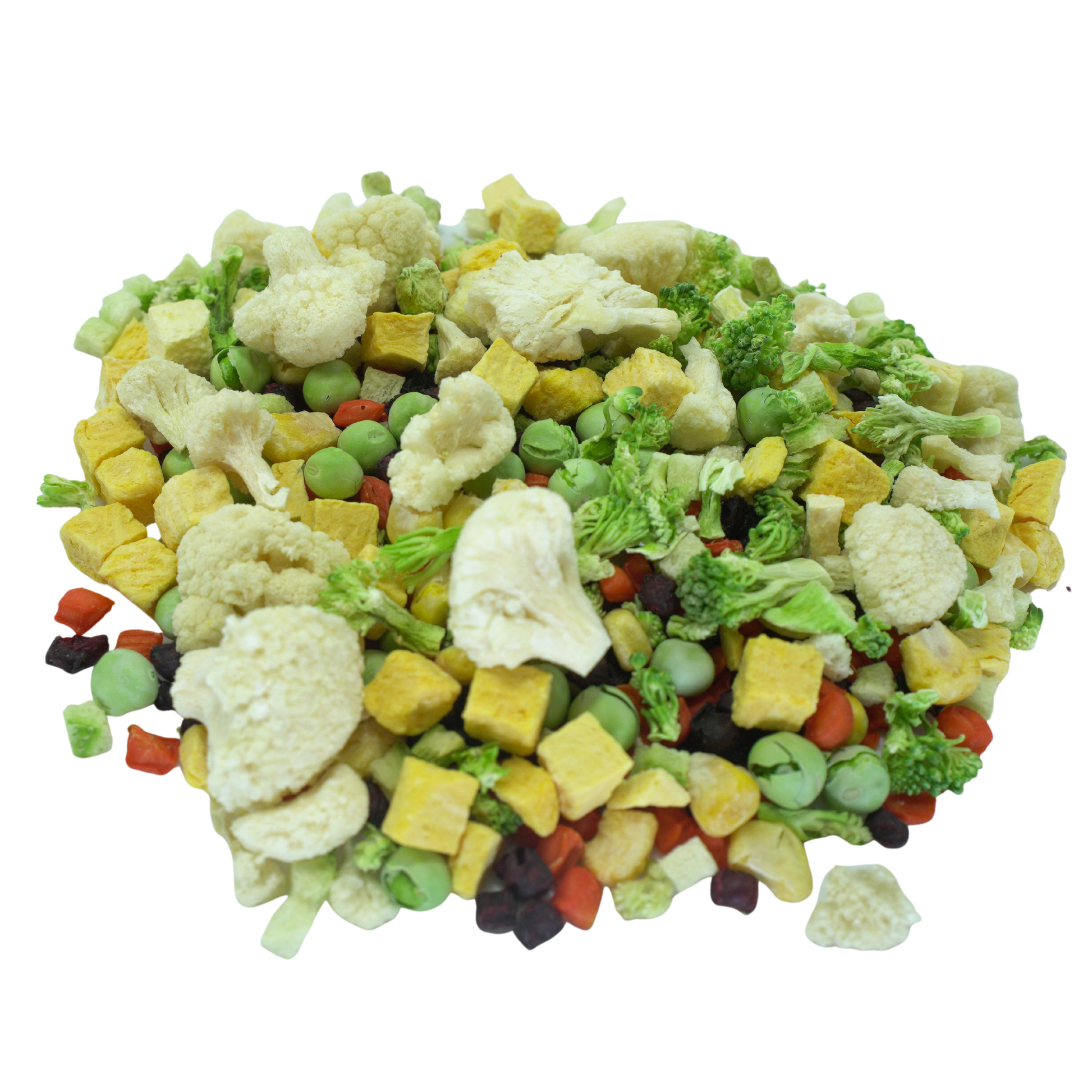 Maize's Mix Specialty Mix ~ Organic Freeze Dried Chop for Pet Birds &  Parrots ~ Freeze Dried Parrot Food ~ Fruit and Vegetables for Birds